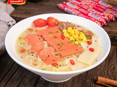 双汇王中王大火腿肠香肠肉类速食60g烤肠泡面小零食超市食 品批发图3