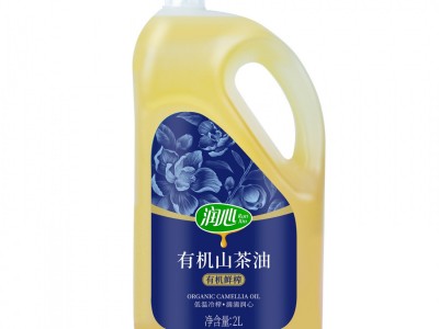 润心2L有机鲜榨山茶油压榨茶籽油食用植物油团购礼品图4