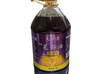 农香王四川小榨浓香菜籽油农家自榨菜籽油非转基因食用油5L菜籽油图5