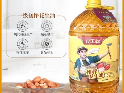 豆丰源初榨花生油 5L/桶大容量 多种营养 非转基因 严格检测轻油图4