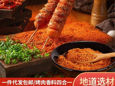 厂家批发原味香辣撒料烧烤烤肉炸串烤面筋蔬菜夜市摆摊烧烤调料图2