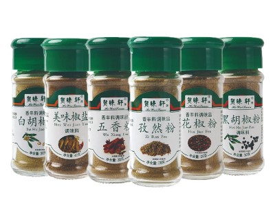 调味粉饭馆餐厅烧烤孜然粉椒盐粉花椒粉五香粉胡椒粉瓶装调味料图5