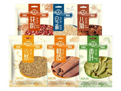 香辛调味料大全家用炒菜煲汤八角桂皮香叶餐饮批发白芝麻孜然花椒图5