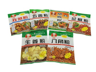 花椒粉胡椒粉生姜粉孜然粉袋装30克炒菜佐料烧烤调味料包大全图5