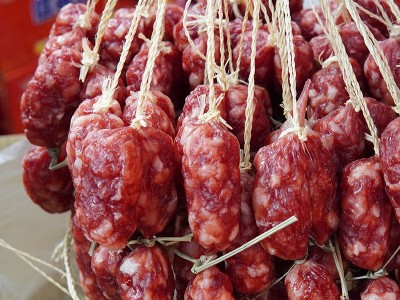 丰味皇广式香肠腊肠广味广东腊味送礼特产干货加瘦大粒肠10斤一箱图3