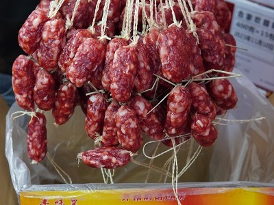 丰味皇广式香肠腊肠广味广东腊味送礼特产干货加瘦大粒肠10斤一箱图2