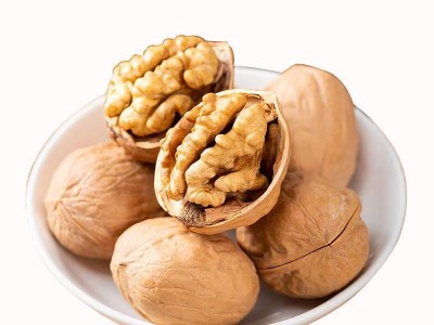 新疆纸皮核桃代发批发500g 手剥年货零食薄皮185生核桃图5