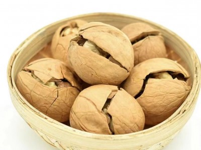 草本味熟核桃批发代发500g 开口烤新疆核桃零食年货奶香熟核桃图5