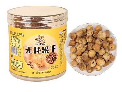 罐装无花果干风干水果干孕妇儿童办公室休闲零食源头厂家批发图5