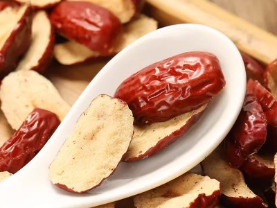 新疆红枣片烘干无核灰枣片大量批发代发500g煮粥干吃若羌脆红枣片图2