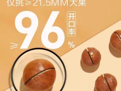 代发夏威夷果薄皮奶油味坚果零食250g大颗手剥开口奶香年货夏威夷图3