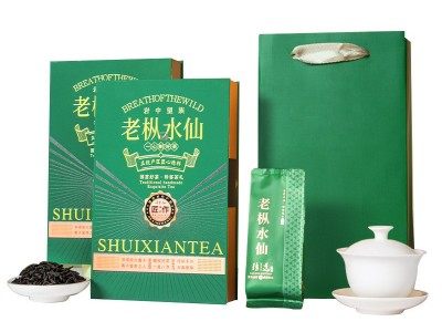 品鉴级 武夷岩茶老枞水仙茶叶高山大红袍岩茶肉桂礼盒装64g-2盒图5