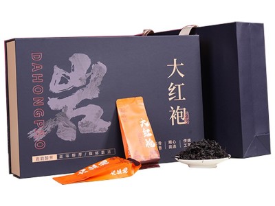 品鉴级 正宗武夷山大红袍特级岩茶肉桂乌龙茶经典茶叶礼盒装250g图5