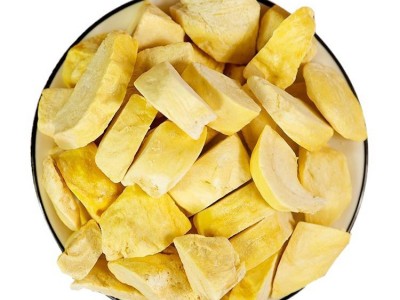 源头厂家供应冻干榴莲干A货FD原味榴莲块金枕头熟果纯果肉榴莲烘图5