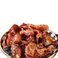 内蒙古特产牛肉筋筋头巴脑边角料牛肉干手撕真空无添加零食