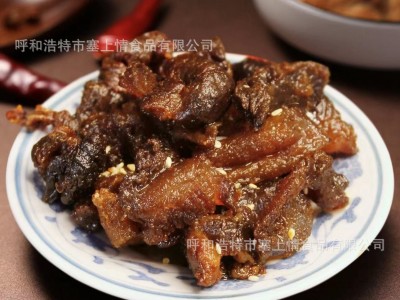 牛肉筋牛肉干筋头巴脑肥瘦相间内蒙古网红零食特产即食下酒菜图3