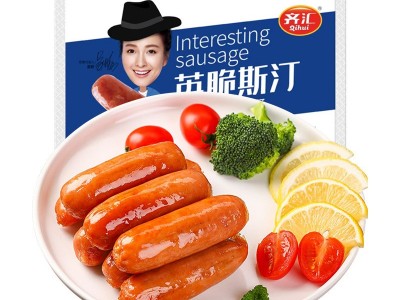 英脆斯汀烤肠纯肉香肠肉肠火腿肠台湾热狗肠原味黑胡椒地道 肠批发图4