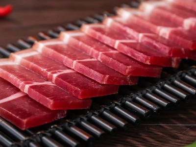 正宗金华火腿上方肉煲汤家庭腊味腌笃鲜咸肉块去骨瘦肉火腿肉批发图2