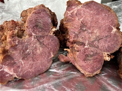 牦牛峰 全熟大块牛肉 麻辣五香 特产零食熟食批发卤牛肉图2