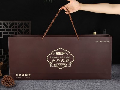 金华火腿高端木纹礼盒装土特产年货商务企业送礼农家腌制特产火腿图4