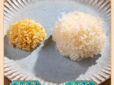 椴木小银耳干货非有机特级野生糯耳羹出胶雪耳古田白木耳丑耳无硫图5