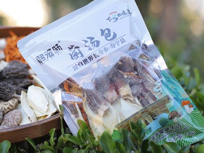 福建长寿乡菌汤包70g批发羊肚菌花菇虫草花鸡油菌雪茸菇鹿茸菇图2