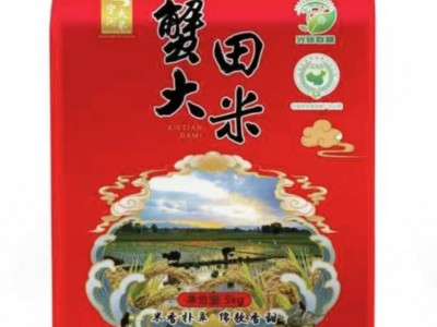 当季蟹田新米10斤 真空包装粒粒饱满 软糯香甜图2