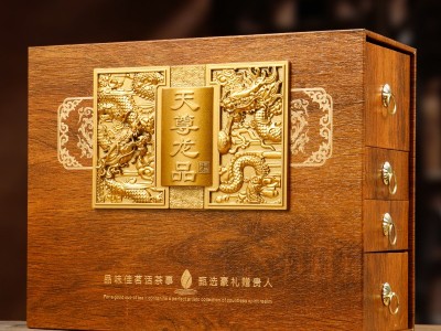 龙腾盛世高档茶叶礼盒装批发金骏眉小种红茶岩茶肉桂普洱送礼佳品图2