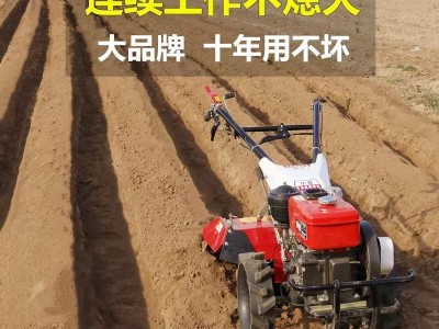 170汽油大马力旋耕机 汽油两驱水旱两用旋耕机 开沟培土耕地机图3
