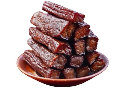 内蒙古特产八成干风干牛肉干250g500g袋装原味孜然味牛肉零食批发图5