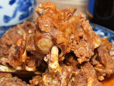 麻辣羊蝎子预制菜1250g加热即食内蒙古草原特产羊肉火锅料理包图2