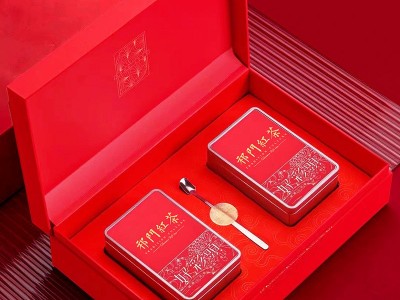 祁门红茶新茶特级安徽春茶高山茶叶高档红茶礼盒装250g批发图2
