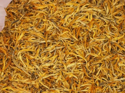云南凤庆滇红大金芽红茶散装批发一级金芽蜜香滇红图4