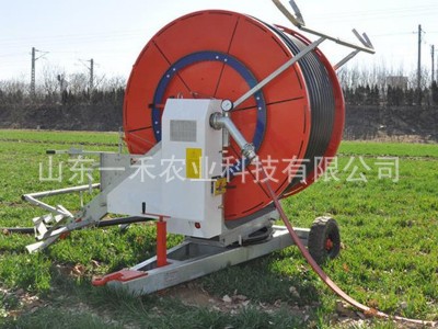 移动自走卷盘式喷灌机绞盘浇地定制30米桁架75-300水涡轮电回收图2