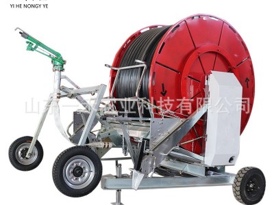 全自动绞盘灌溉机农用卷盘式喷灌机大田淋灌机大面积农作物图4
