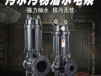 污水切割式污水泵抽粪沼气泥浆排污泵家用化粪池大功率切割泵图2