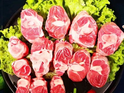 工厂直发 蒙来顺羊小腿新鲜羊肉烧烤羊腿小腿切块羊腿块内蒙古1KG图2