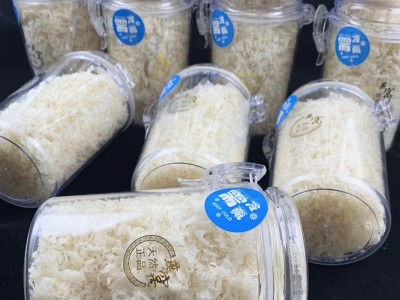 印尼雨季燕碎鲜炖燕窝碎原料 干度好泡发高净度瓶装粗燕碎批发图3