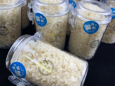 印尼雨季燕碎鲜炖燕窝碎原料 干度好泡发高净度瓶装粗燕碎批发图2