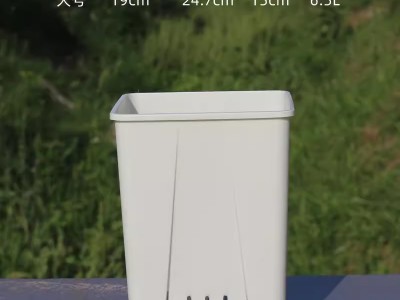 新款正方形控根透气树脂塑料花盆加厚月季绣球种植盆不烂根高款盆图3