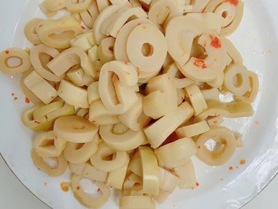网红圈圈笋QQ笋手剥笋开袋即食香辣脆笋笋段即食包装休闲零食图3