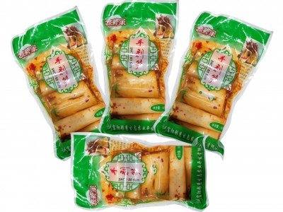 香辣手剥笋网红段笋香辣味开袋即食笋段小包装休闲小零食抖音快手图2