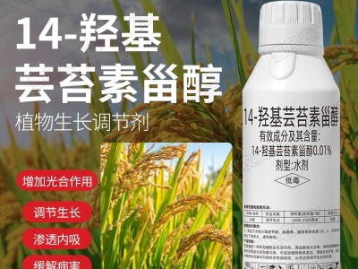 14-羟基芸苔素甾醇 天然芸苔素内酯保花保果解药害植物生长调节剂图2