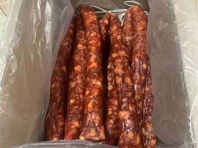 广西川味麻辣肠包装批发厂家腊肠整箱批发 农家自制腊味10斤图4