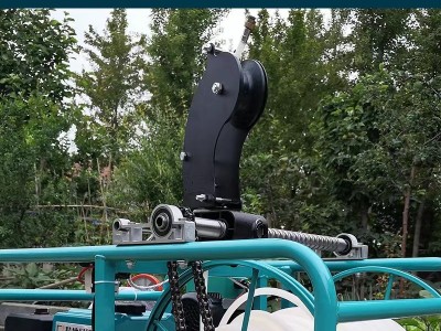批发精德汽油打药机 汽油卷管喷雾器 自动感应收放管农用喷药机图3