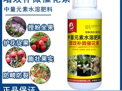 授粉坐果精果树控梢促花素座果灵君子兰开花素催花剂长寿花叶面肥图3