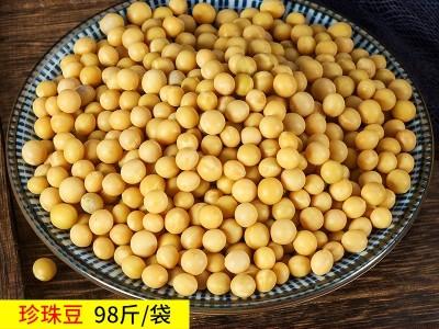 芽豆小金黄690 珍珠粒芽豆批发 生豆芽用产地货源散装批发97斤图2