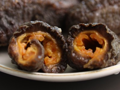 加拿大即食红极参工厂批发新鲜红参一件代发野生进口无刺红筋海参图3