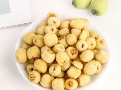 香酥莲子脆开袋即食抖音爆款源头工厂现货批发 椒盐味去芯莲子脆图2