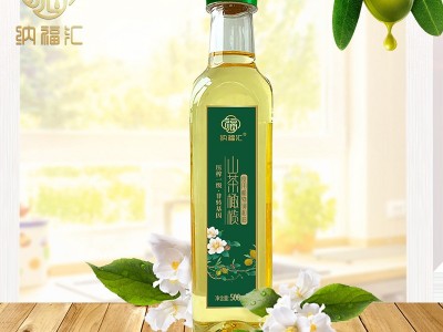纳福汇山茶橄榄食用油500ml单瓶压榨植物调和油家用炒菜凉拌图5